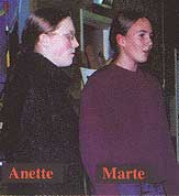 Anette og Marte