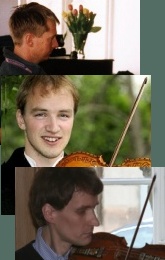 Hkon, Ottar og Christian kommer p Marken 2009